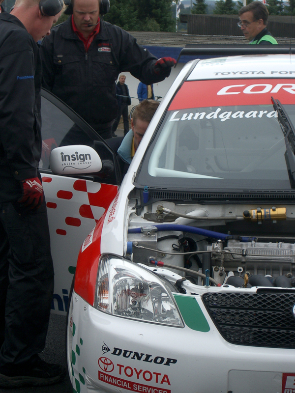 Toyota Castrol Racing, August 2003 Toyota Castrol Racing, August 2003